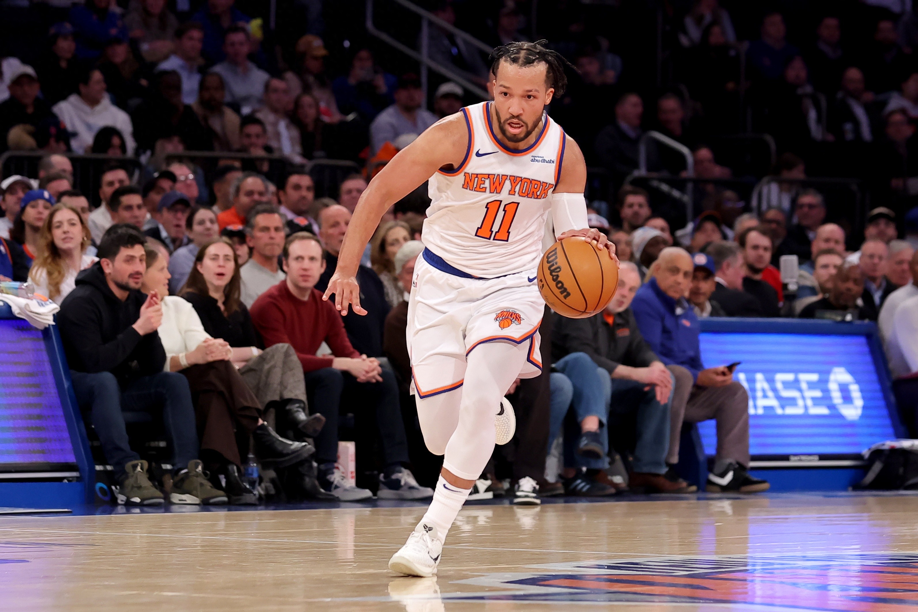 尼克斯全队爆发，大胜篮网展现实力的简单介绍