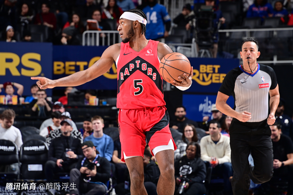 关于猛龙主场擒活塞，延续五连胜的信息